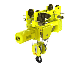 European Design Low Headroom Wire Rope Hoists 4/1 Rope Reeving Of  Four Wire Rope