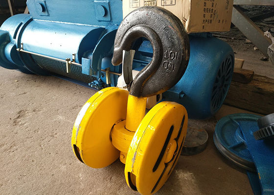 10 Ton Construction lifting Electric Wire Rope Hoist 50/60HZ 3 Phase