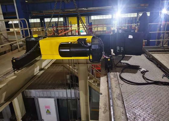 M5 Work Duty Double Girder Electric Wire Rope Hoist With Remote Control