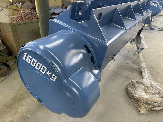 Normal Headroom Electric Wire Rope Hoist With Monorail Trolley