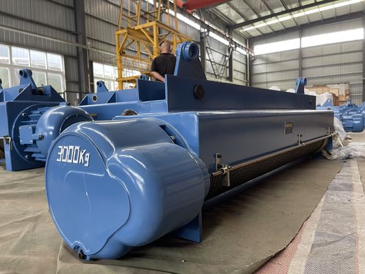 Normal Headroom Electric Wire Rope Hoist With Monorail Trolley