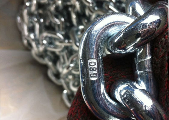 Aço de liga G80 Chain de levantamento galvanizado anúncio publicitário para o estilingue Chain