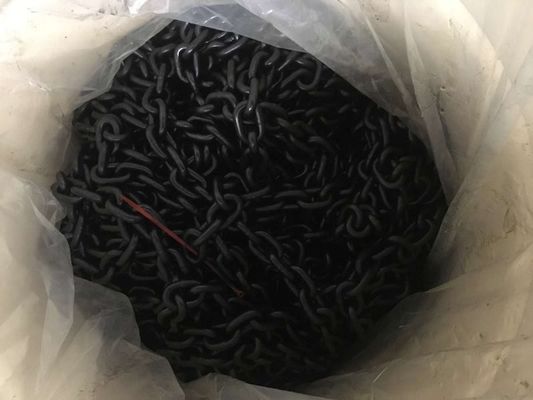 Corrente de levantamento dupla da oxidação G80 padrão EN818-2 material de 11mm/de 16mm 20MN2 25MNV