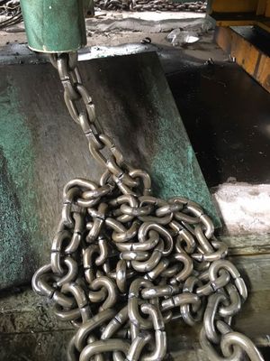 Oxidação preta Chain de levantamento do aço de liga G80 para o estilingue Chain e a grua Chain