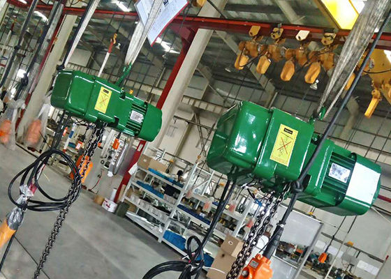 Grua 380v Chain elétrica de 5 toneladas de ventilador de refrigeração da isolação de F